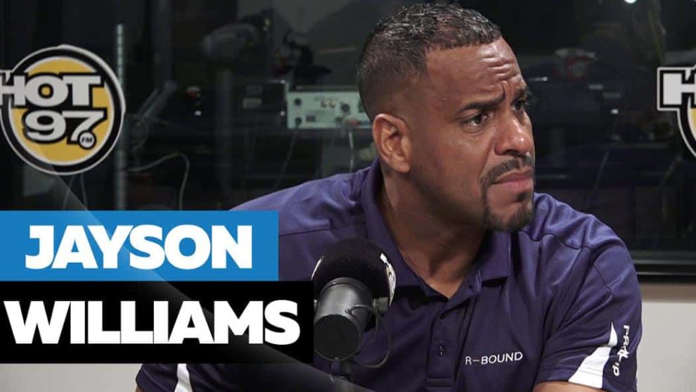 Jayson Williams in Hot 97 Studio