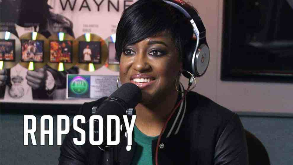 Rapsody in Hot 97 Studio