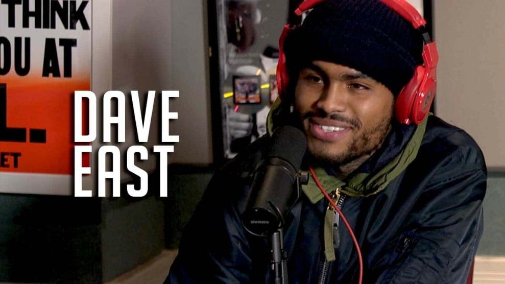 Dave East in Hot 97 Studio