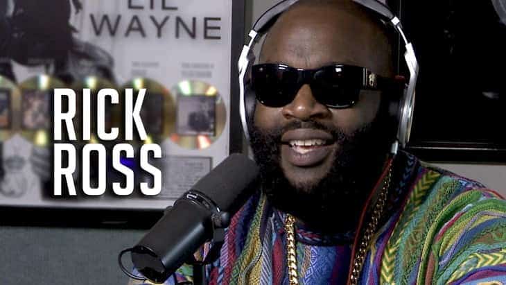 Rick Ross in Hot 97 Studio