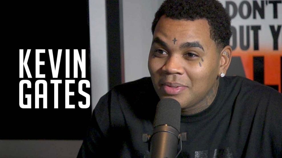 Kevin Gates in Hot 97 Studio