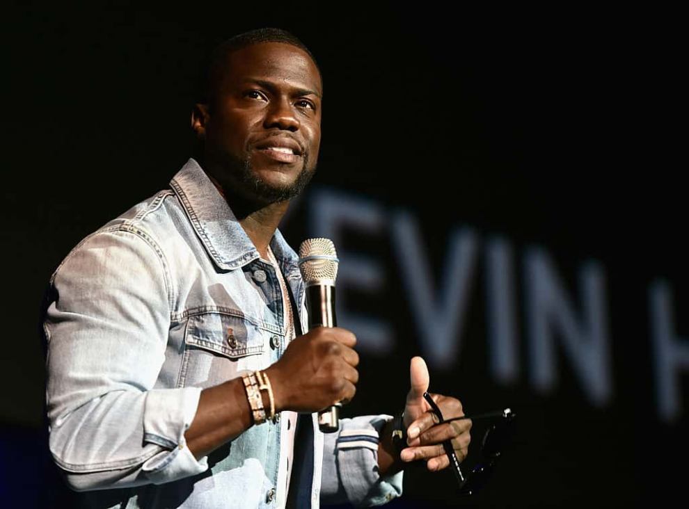 Kevin Hart speaks onstage during CinemaCon 2016 on April 13