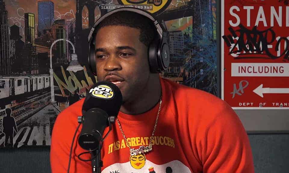 A$AP Ferg in Hot 97 Studio