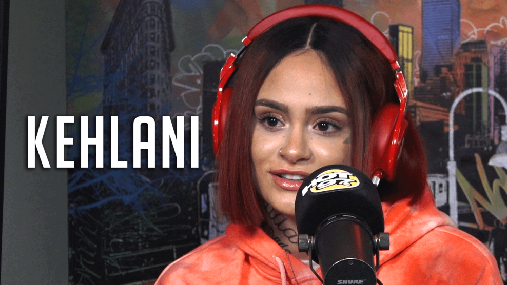 Kehlani at Hot 97 Studio