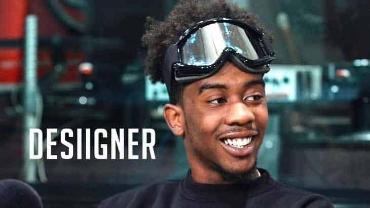 Desiigner in Hot 97 Studio