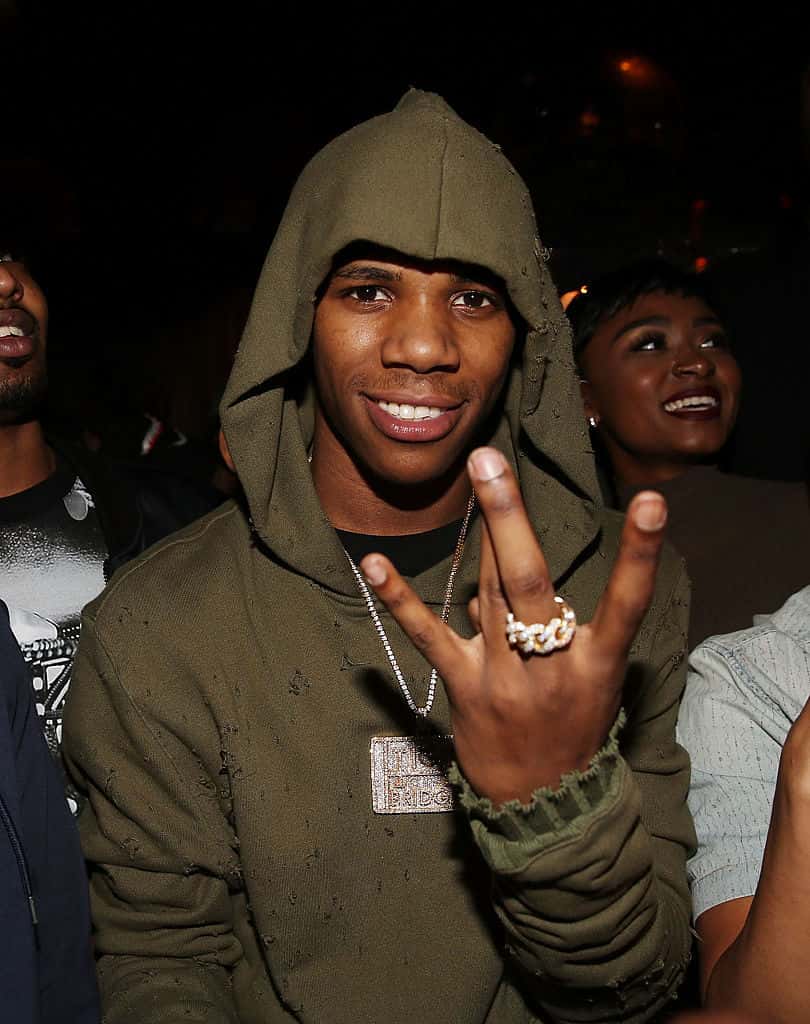 A Boogie Wit Da Hoodie attends 'TBA' Listening Party