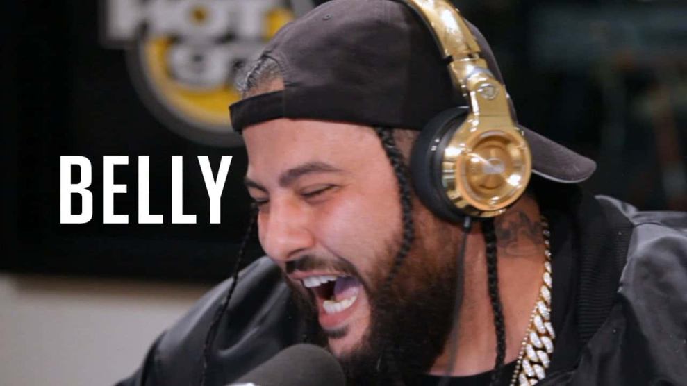 Belly in Hot 97 Studio