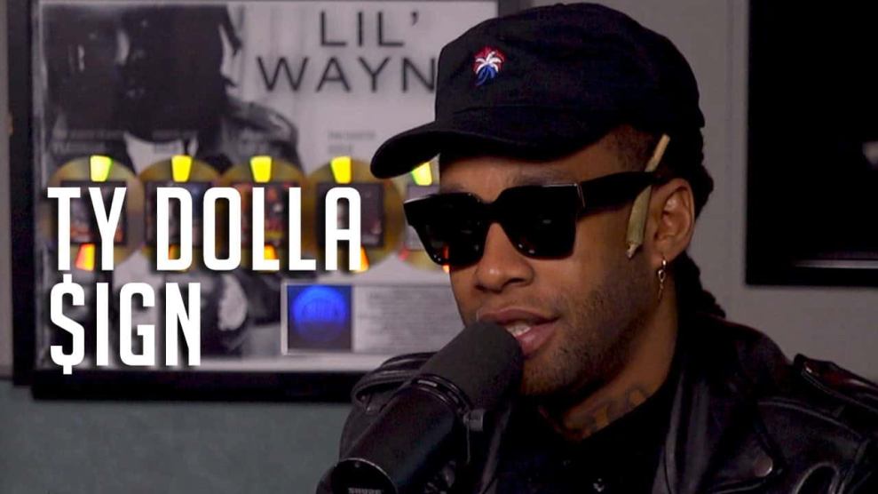 Ty Dolla $ign in Hot 97 Studio