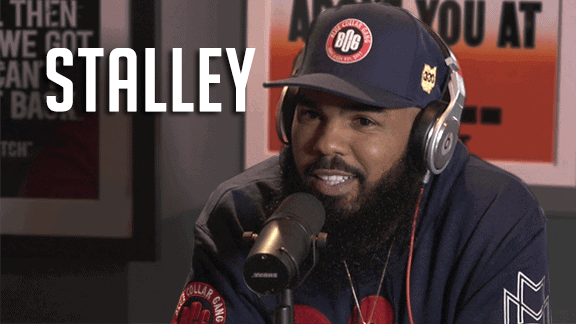 Stalley in Hot 97 Studio