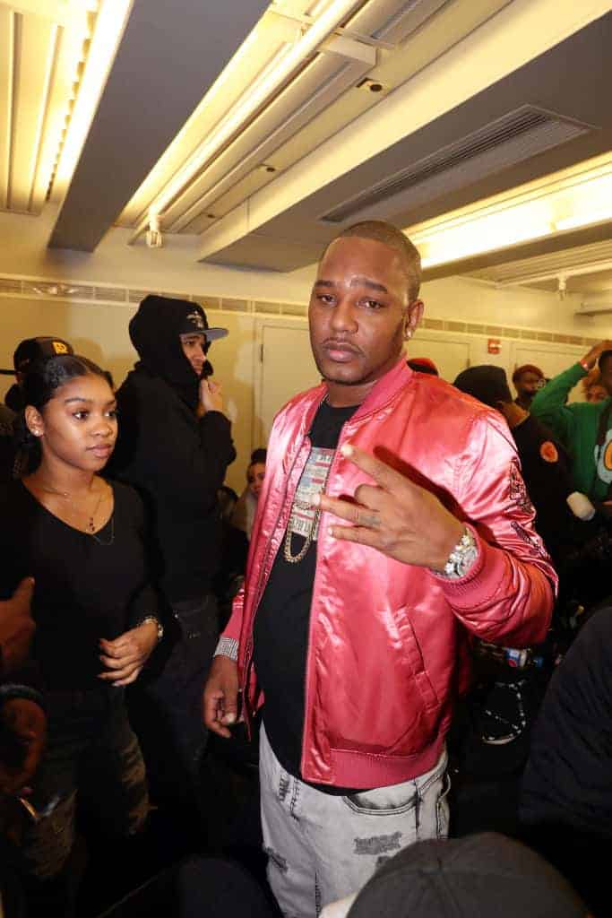 Cam'ron backstage at A Night In Harlem Featuring Cam'ron And ASAP Ferg at the Apollo