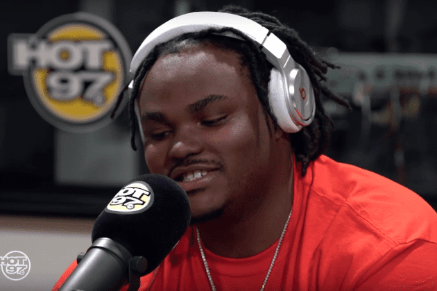 Tee Grizzley in Hot 97 Studio