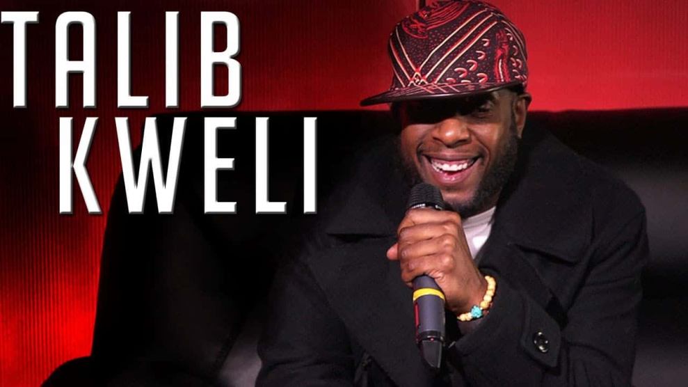 Talib Kweli in Hot 97 Studio