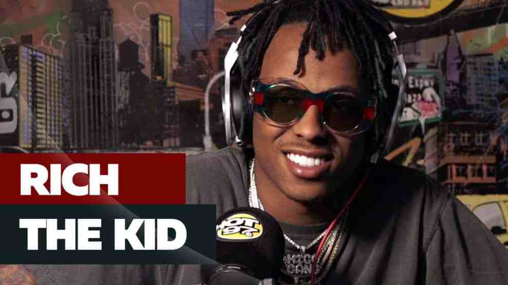 Rich the Kid in Hot 97 Studio