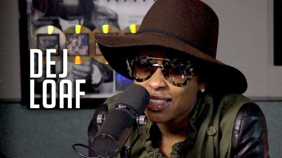 DeJ Loaf in Hot 97 Studio