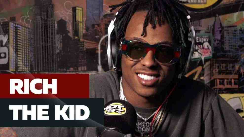 Rich the Kid in Hot 97 Studio