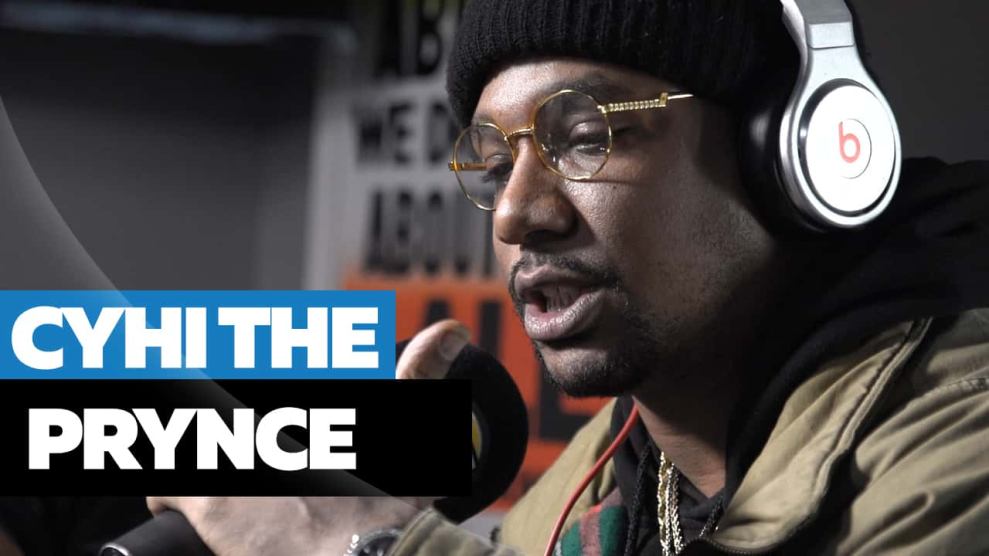 CyHi The Prynce in Hot 97 Studio