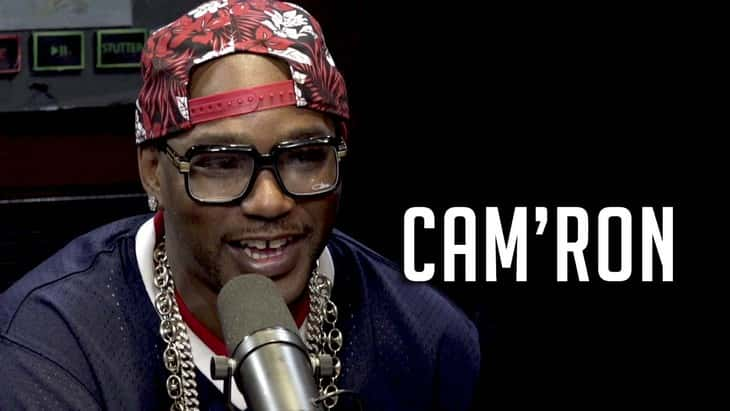 Cam'ron in Hot 97 Studio