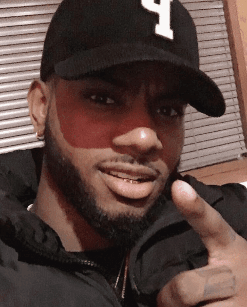 Bryson Tiller - selfie from Instagram