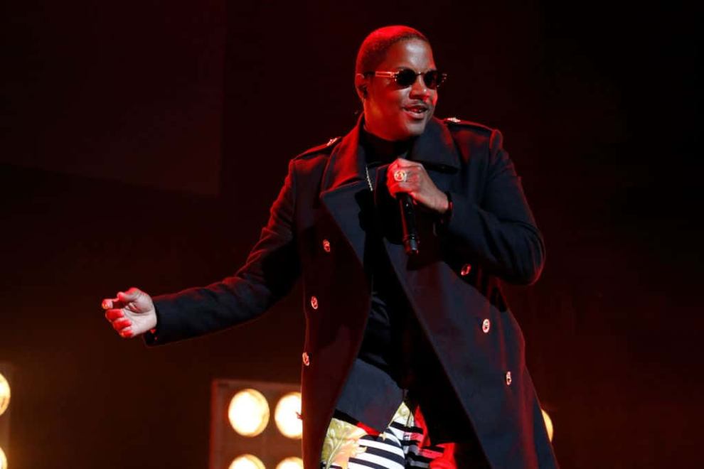 Ma$e during the concert celebrating 'Can't Stop