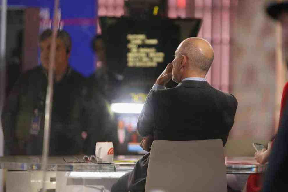 Matt Lauer watches Tim McGraw & Faith Hill Perform On NBC's Today November 17