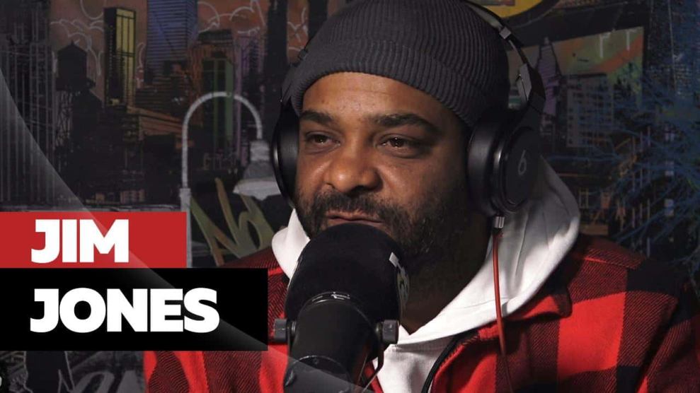 Jim Jones in Hot 97 Studio