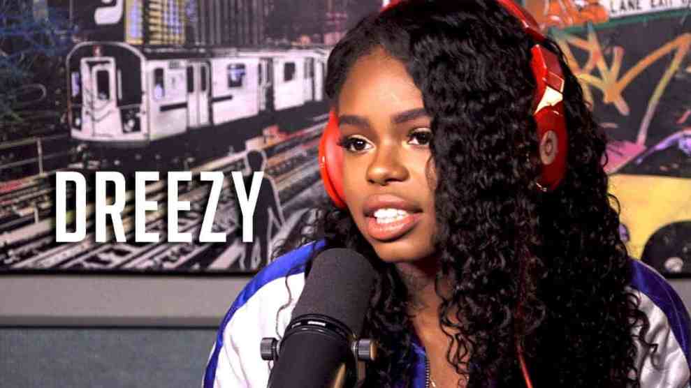 Dreezy in Hot 97 Studio