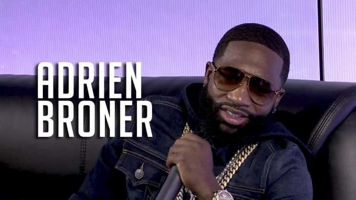 Adrien Broner in Hot 97 Studio