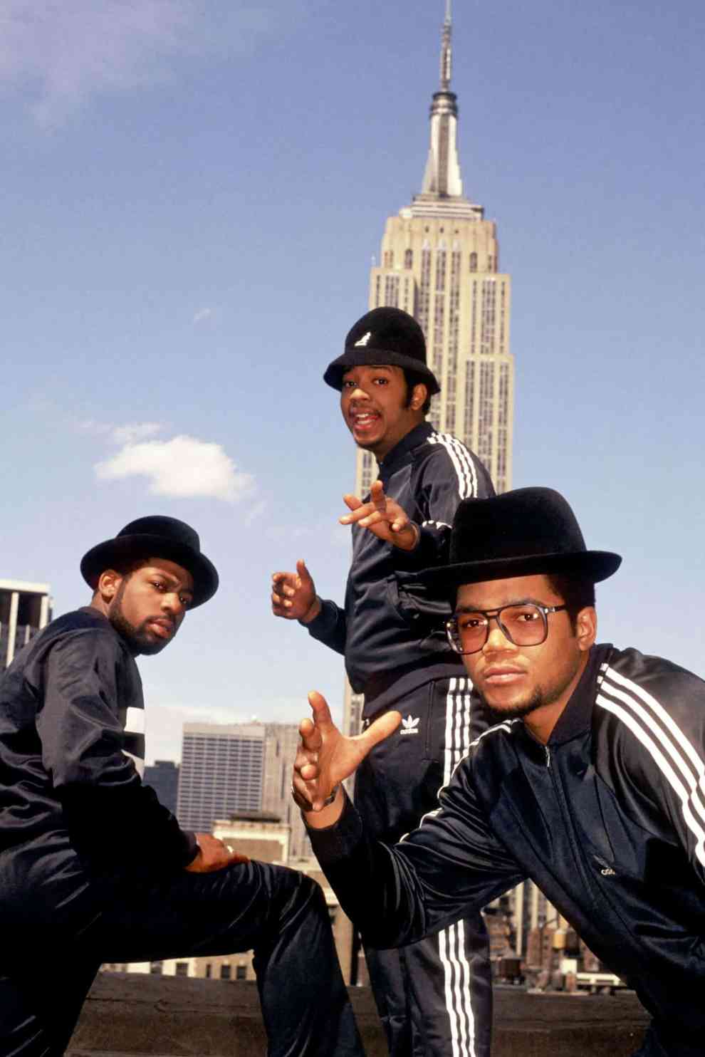 RUN-DMC seen in adidas