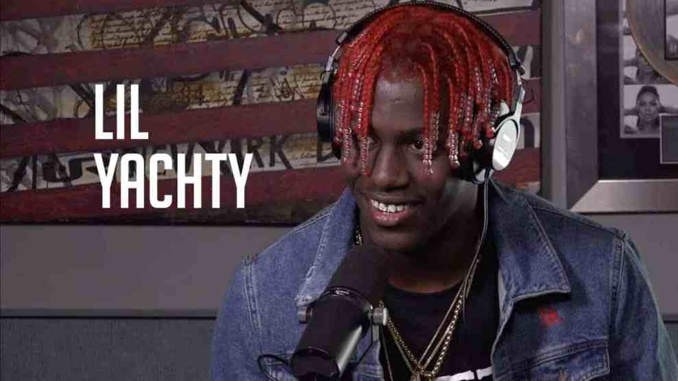 Lil Yachty in Hot 97 studio