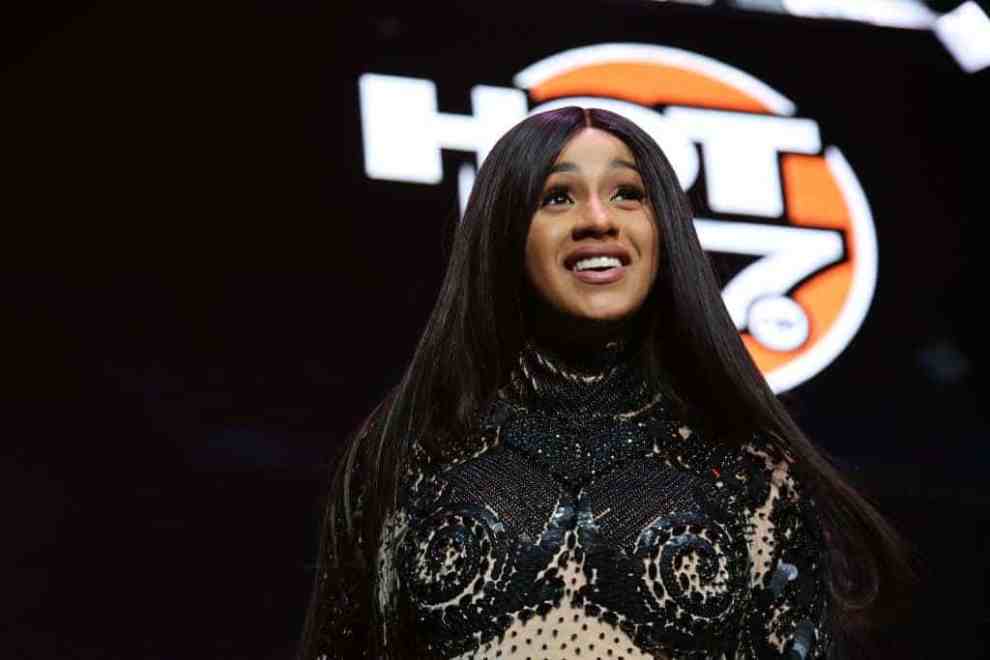 Cardi B in Hot 97 Studio