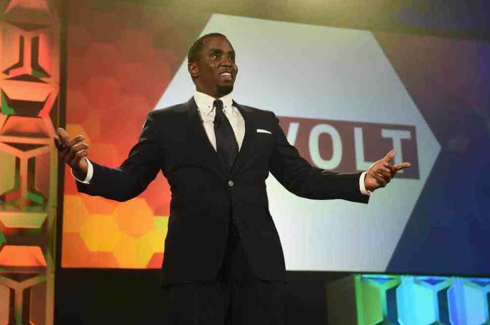 Sean ‘Diddy’ Combs speaks onstage at the 34th Annual Walter Kaitz Foundation Fundraising Dinner