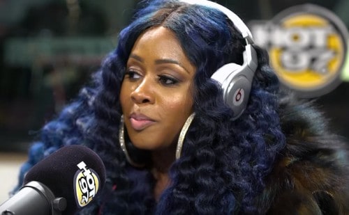 Remy Ma in Hot 97 Studio
