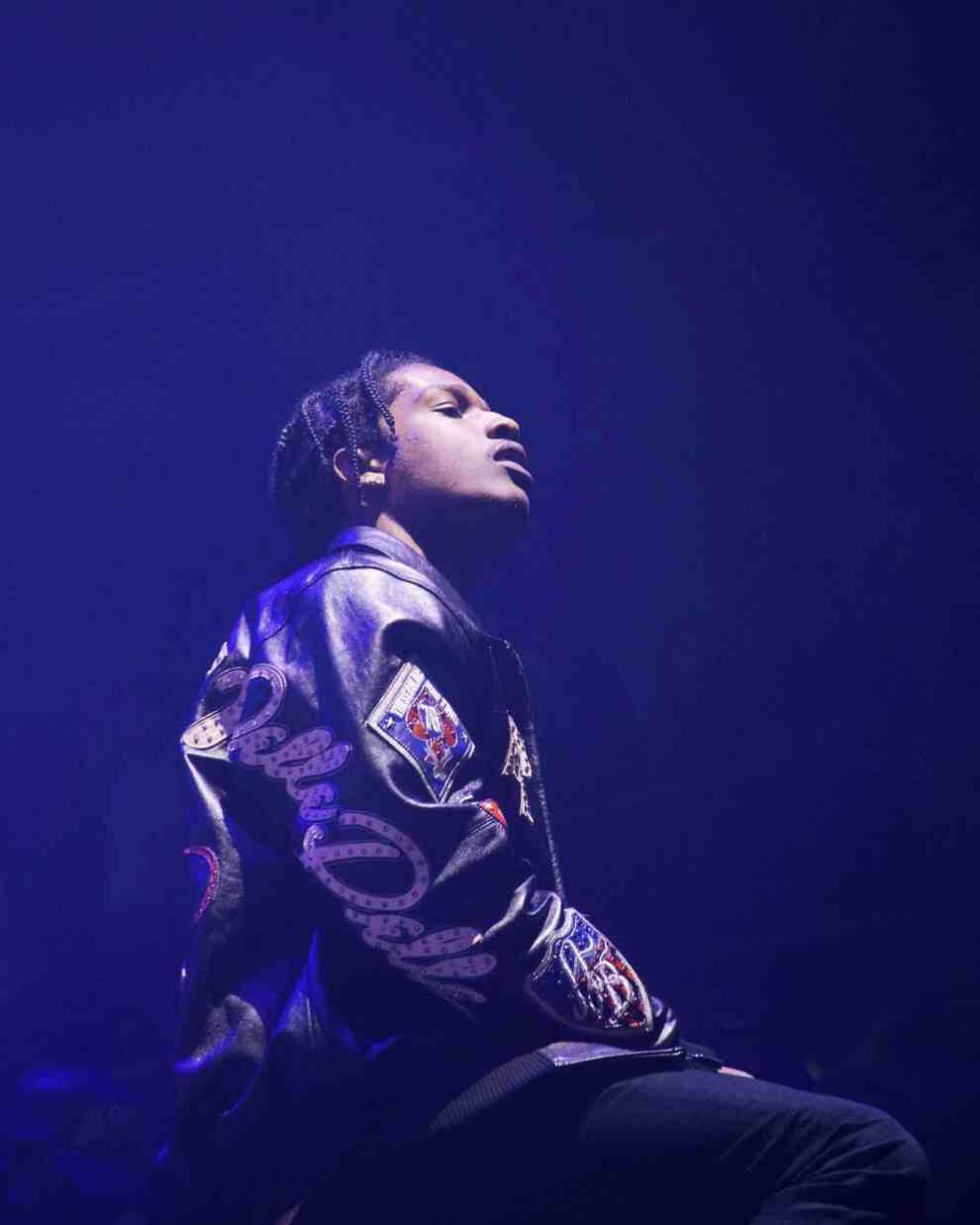 A4AP Rocky performs at 2018 celebration of A$AP Yams with Yams Day