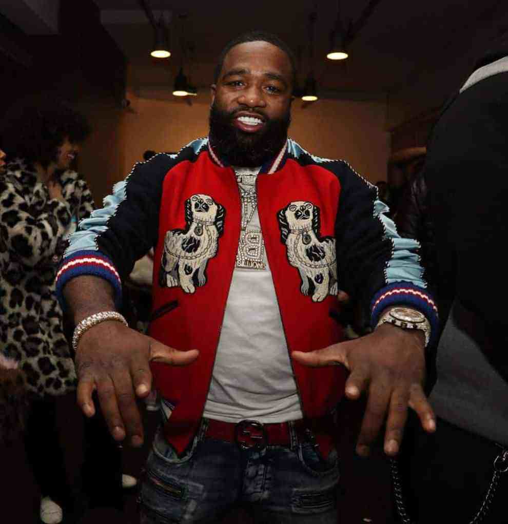 Adrien Broner attends Beats x Migos x Grammy Event at Milk Studios on January 26