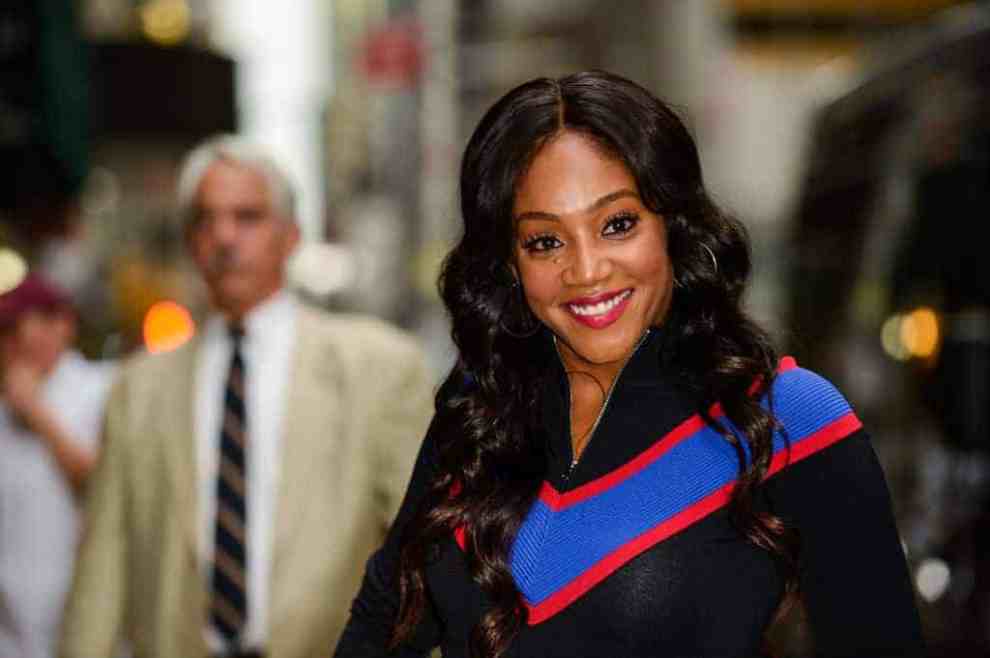 Tiffany Haddish leaves the "The Late Show With Stephen Colbert"