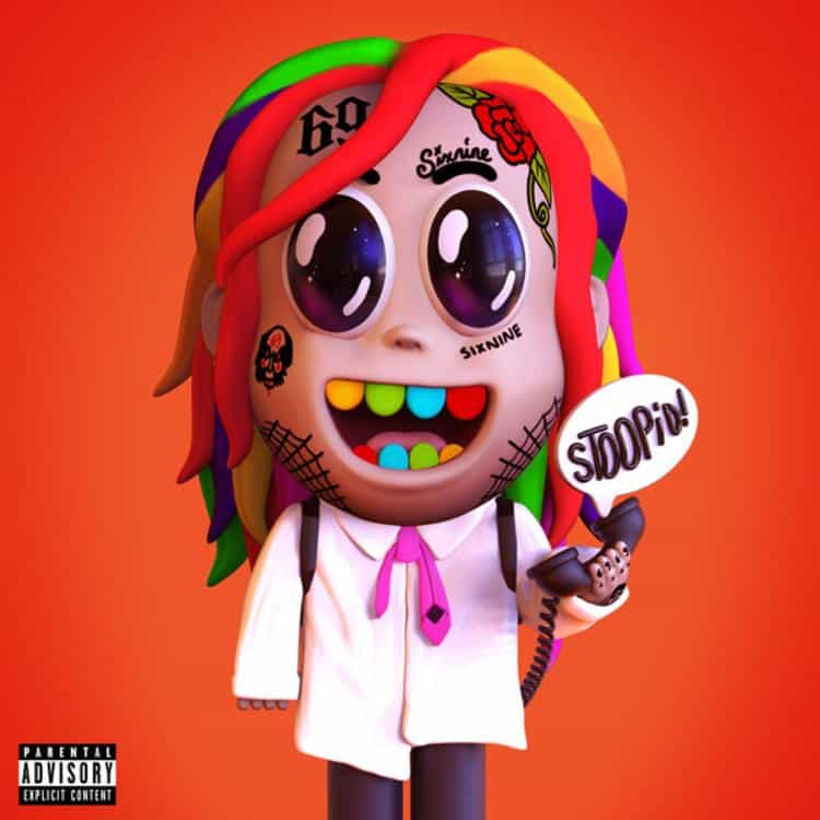 Tekashi 6ix9ine ft. Bobby Shmurda - 'Stoopid'  cover art