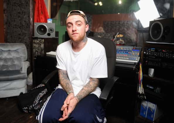 Mac Miller in studfio