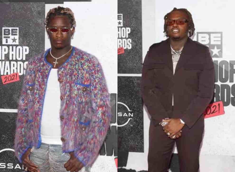 Young Thug and Gunna