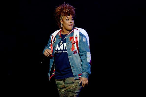 Da Brat performing