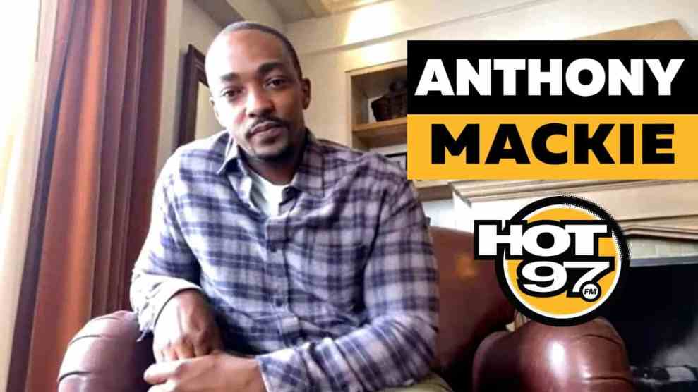 Anthony Mackie on Ebro in the Morning