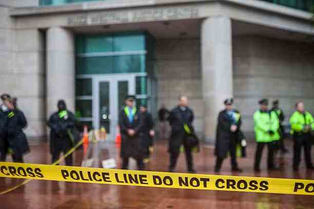 Police Don’t Cross line