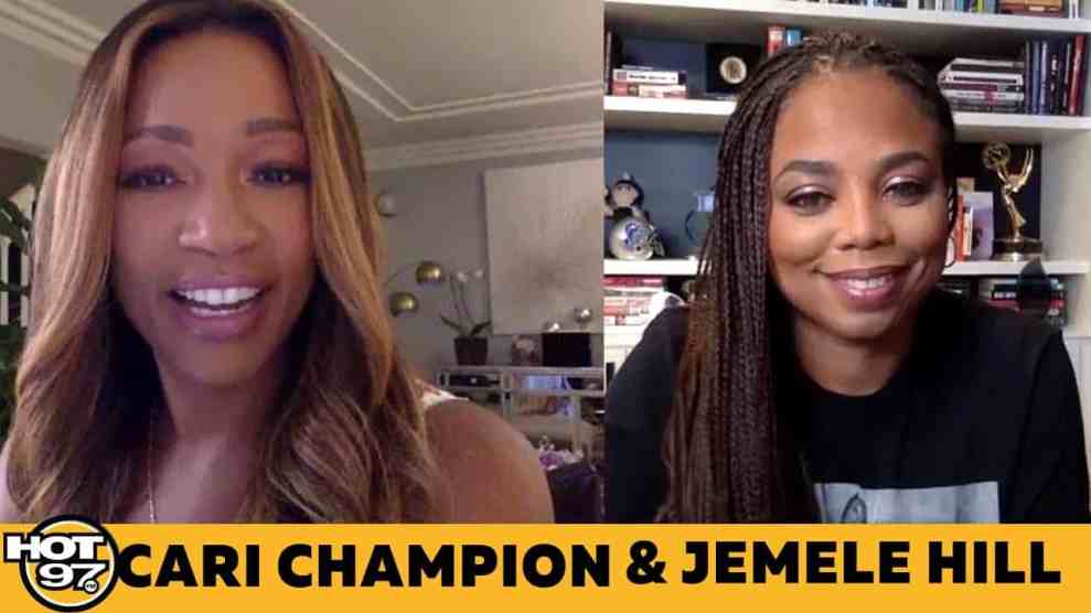 Cari Champion & Jemele Harris On Ebro in the Morning