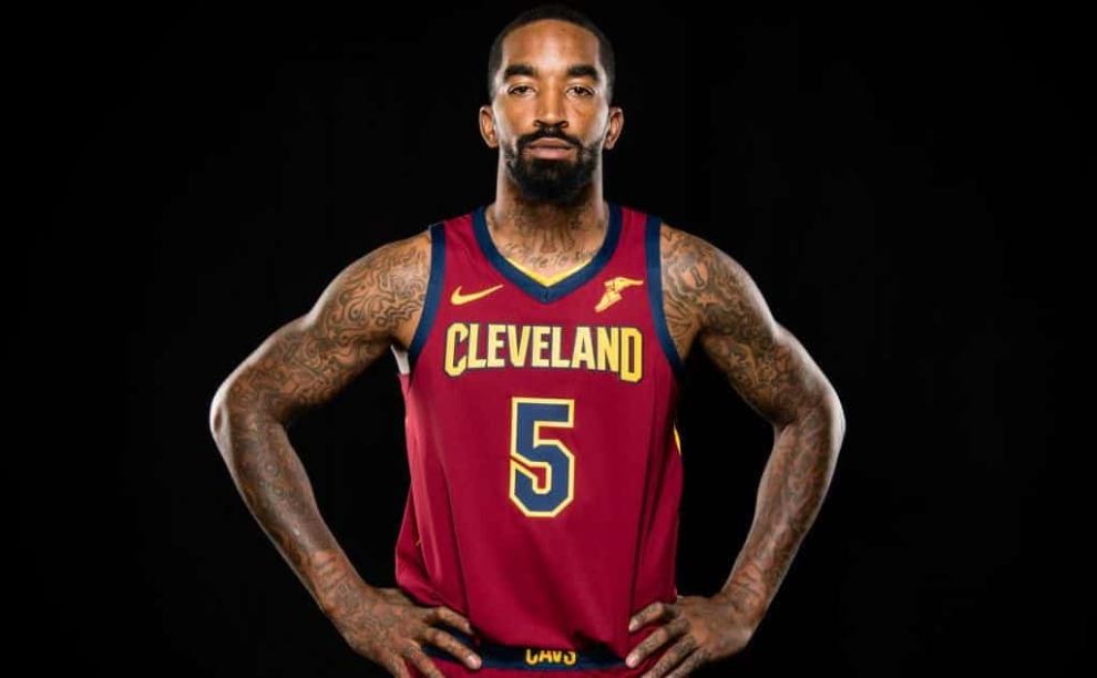 JR Smith in his Cavaliers Uniform
