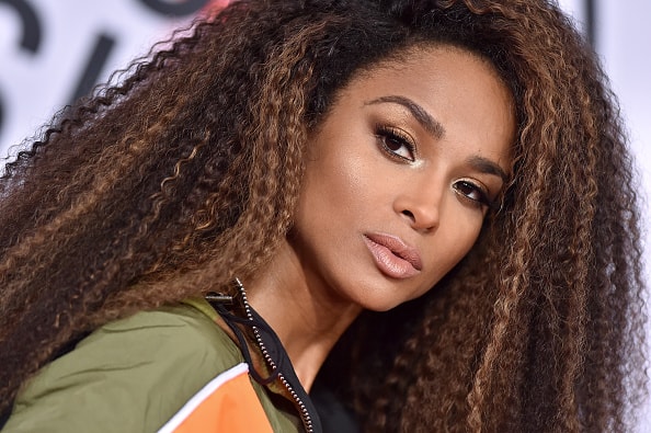 Ciara attends the 2018 American Music Awards at Microsoft Theater on October 9