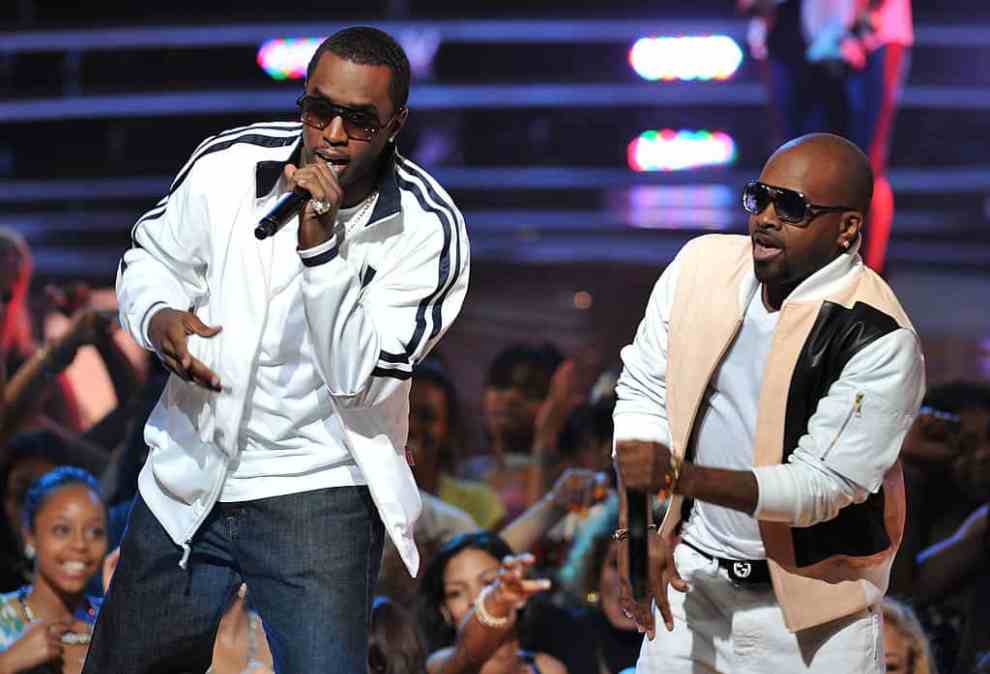 Musicians Sean 'Diddy' Combs and Jermaine Dupri perform onstage at the 2010 Vh1 Hip Hop Honors at Hammerstein Ballroom on June 3