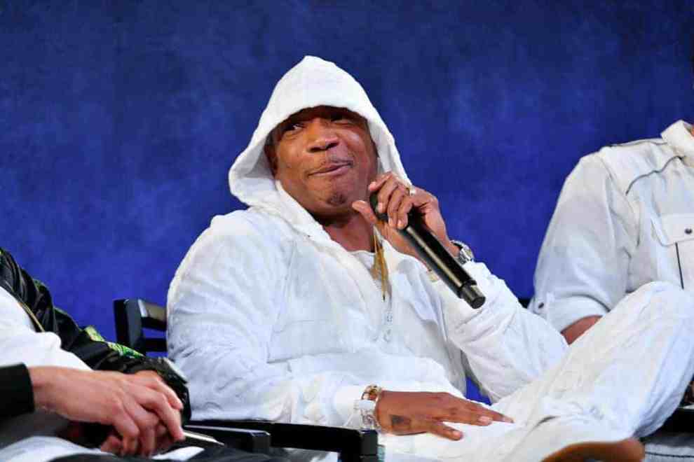 Ja Rule wearing white