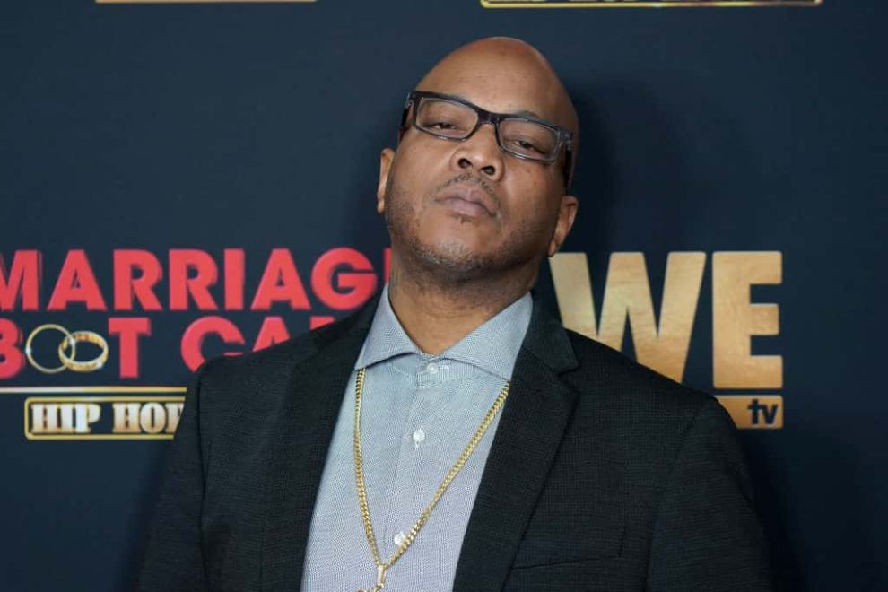 Styles P. looking at the camera