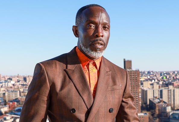 Michael K. Williams poses for the 2021 Critics Choice Awards on March 07