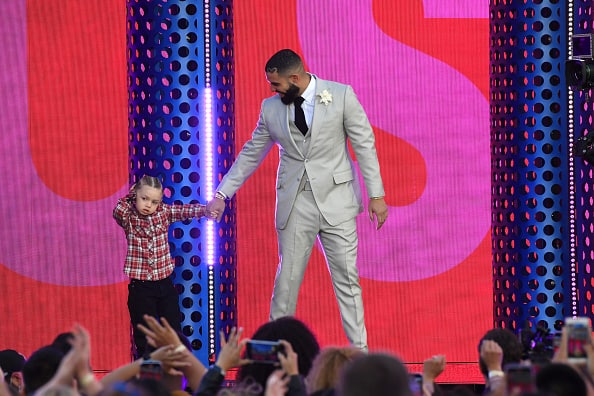 (L-R) Adonis Graham and Drake