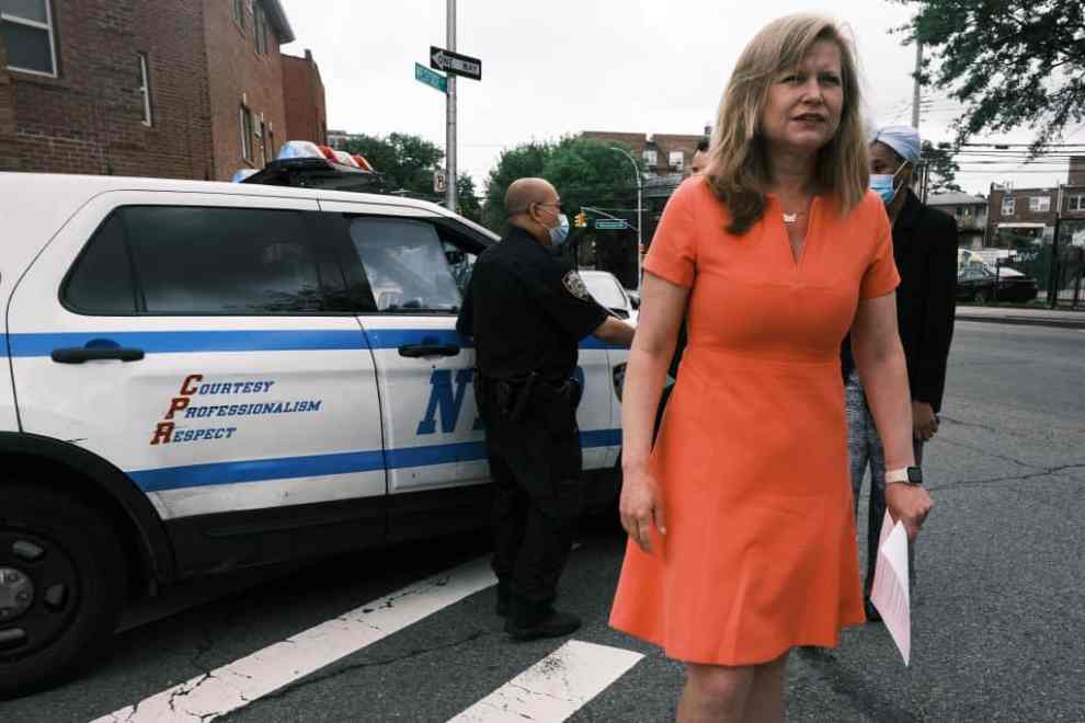 Vote NYC|Mayoral Candidate Kathryn Garcia Holds Press Conference On National Gun Violence Awareness Day